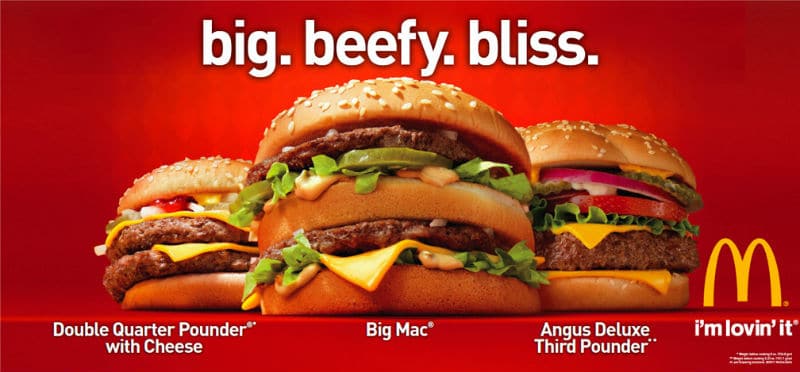 mcdonalds food ad