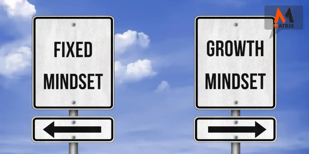 growth mindset vs. fixed mindset