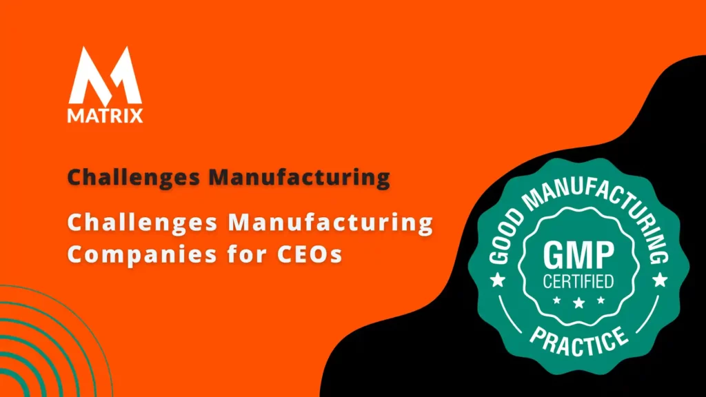 challenges manufacturing