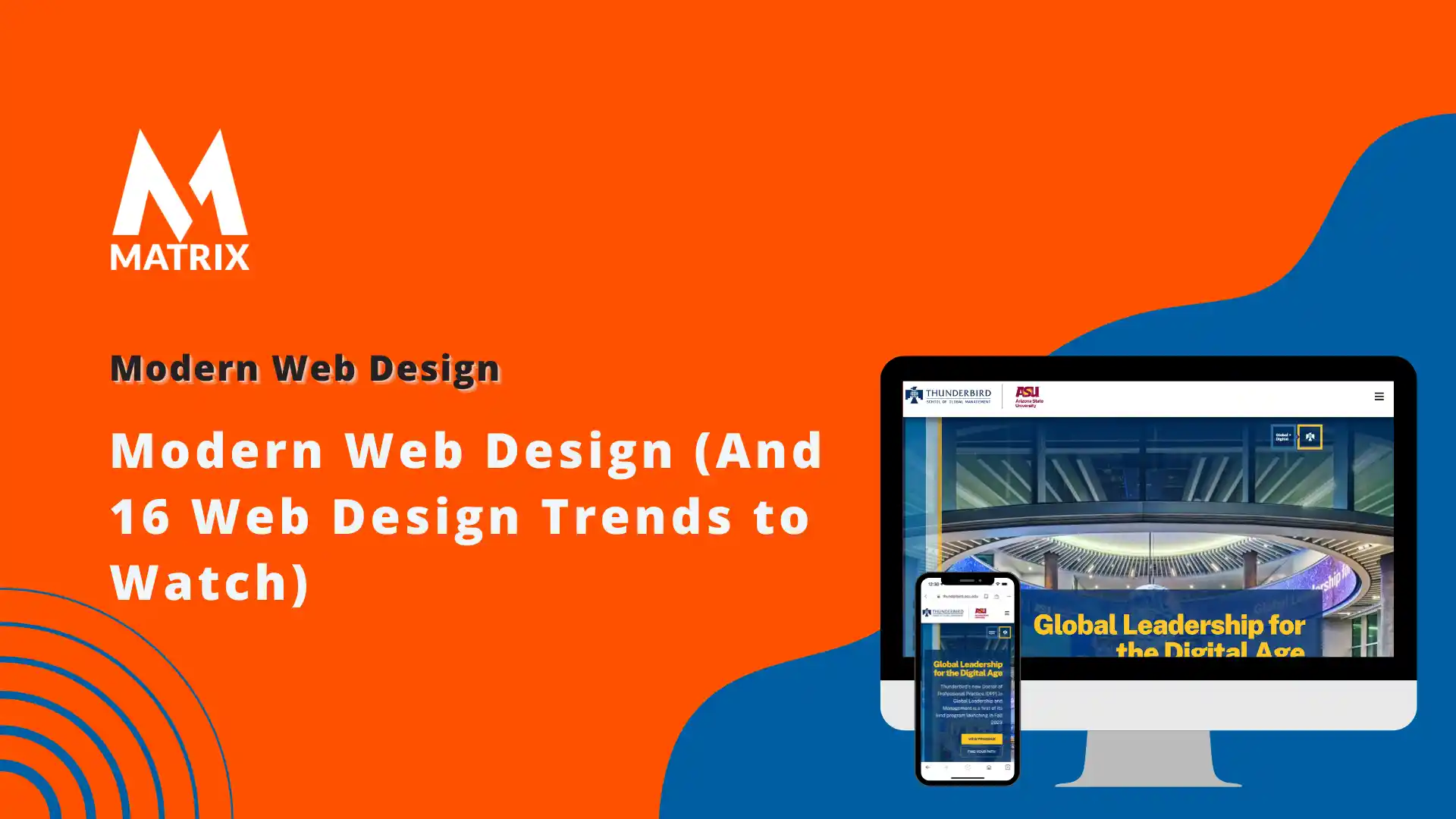 modern web design