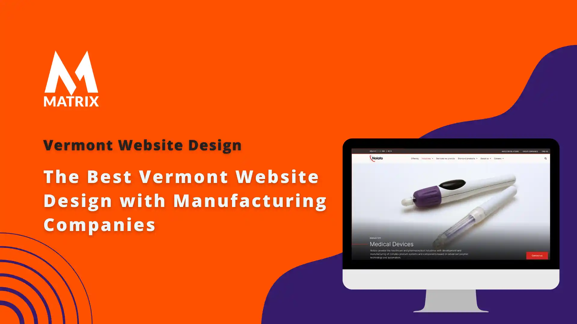 vermont website design-agency manufacturing