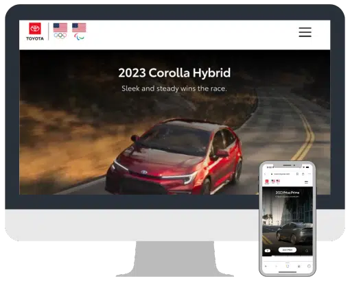 toyota website redesign project