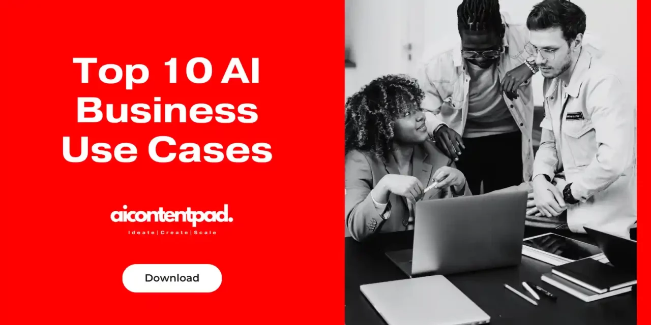 10 op AI use cases manufacturing technology