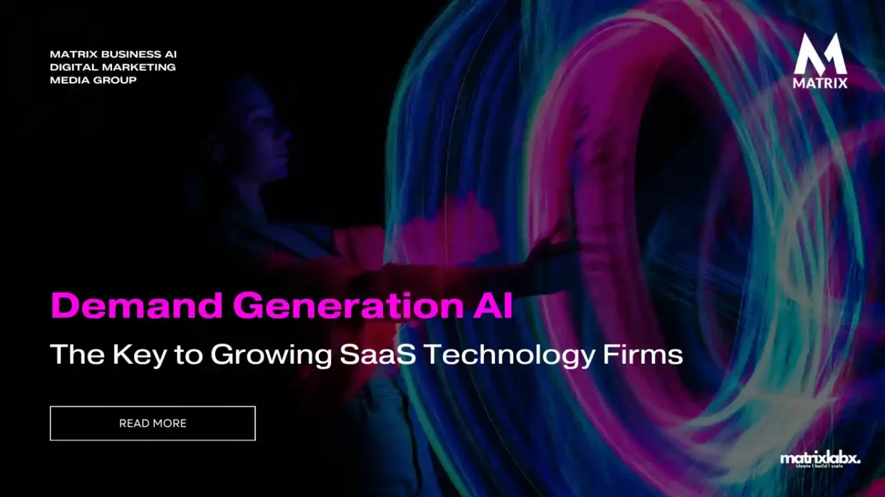 Demand generation AI sass technology company