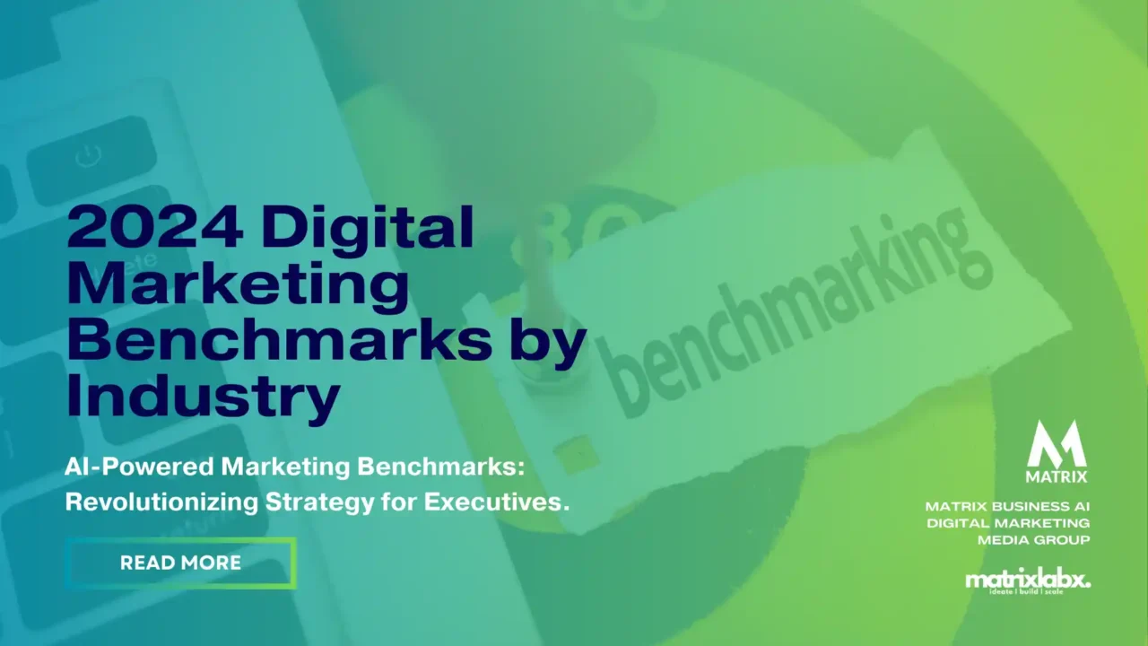 2024 digital marketing benchmarks Industry