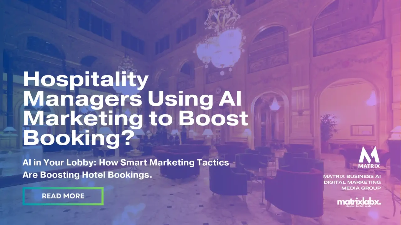 ai marketing hotel industry managers bookings