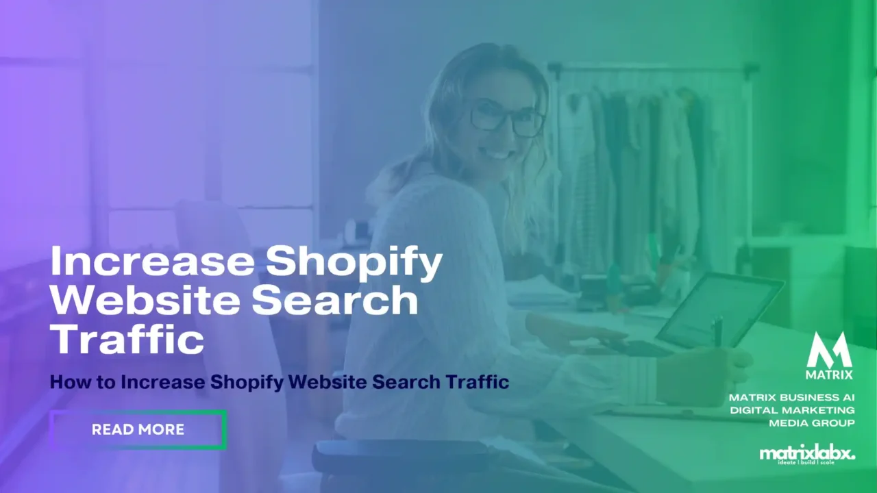 shopify website search traffic