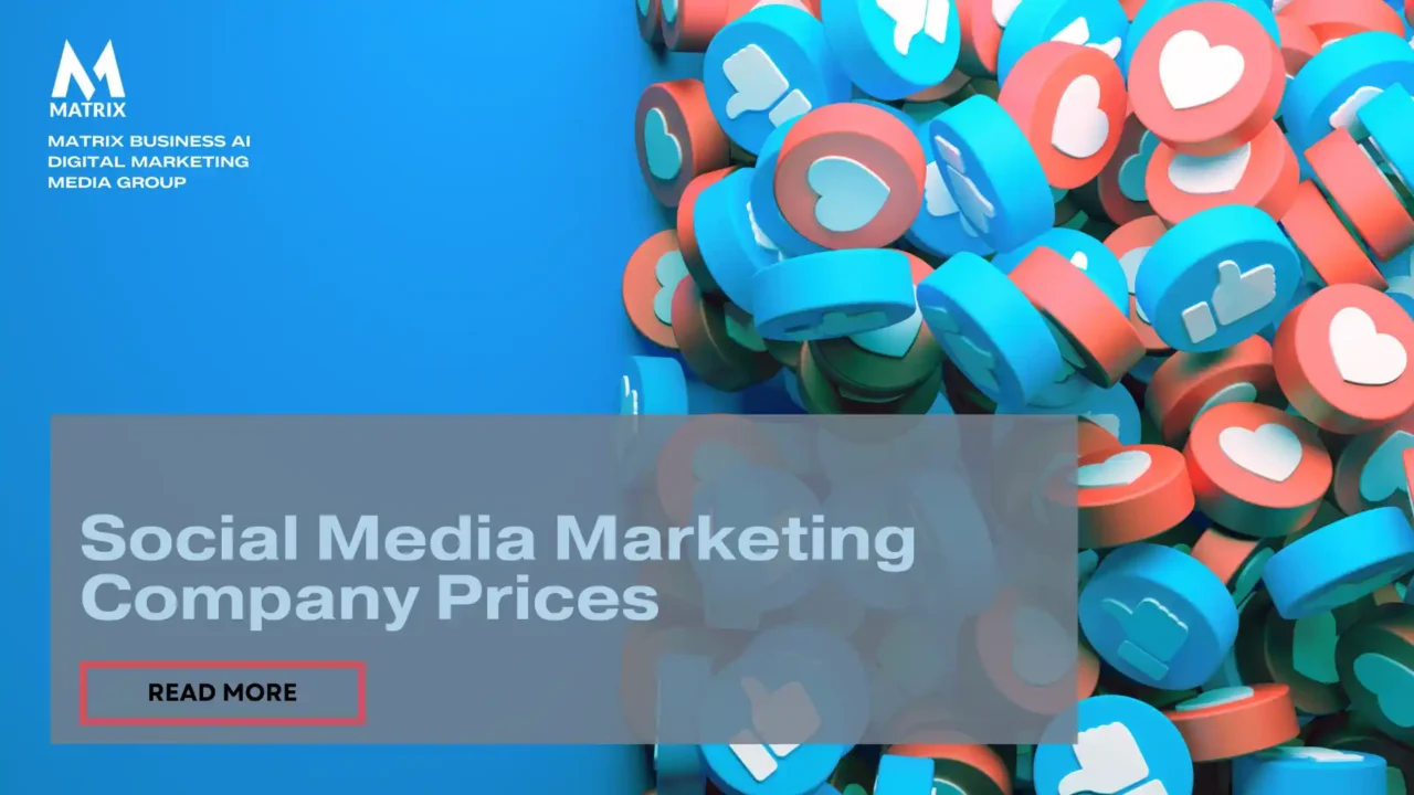 social media marketing company pricing