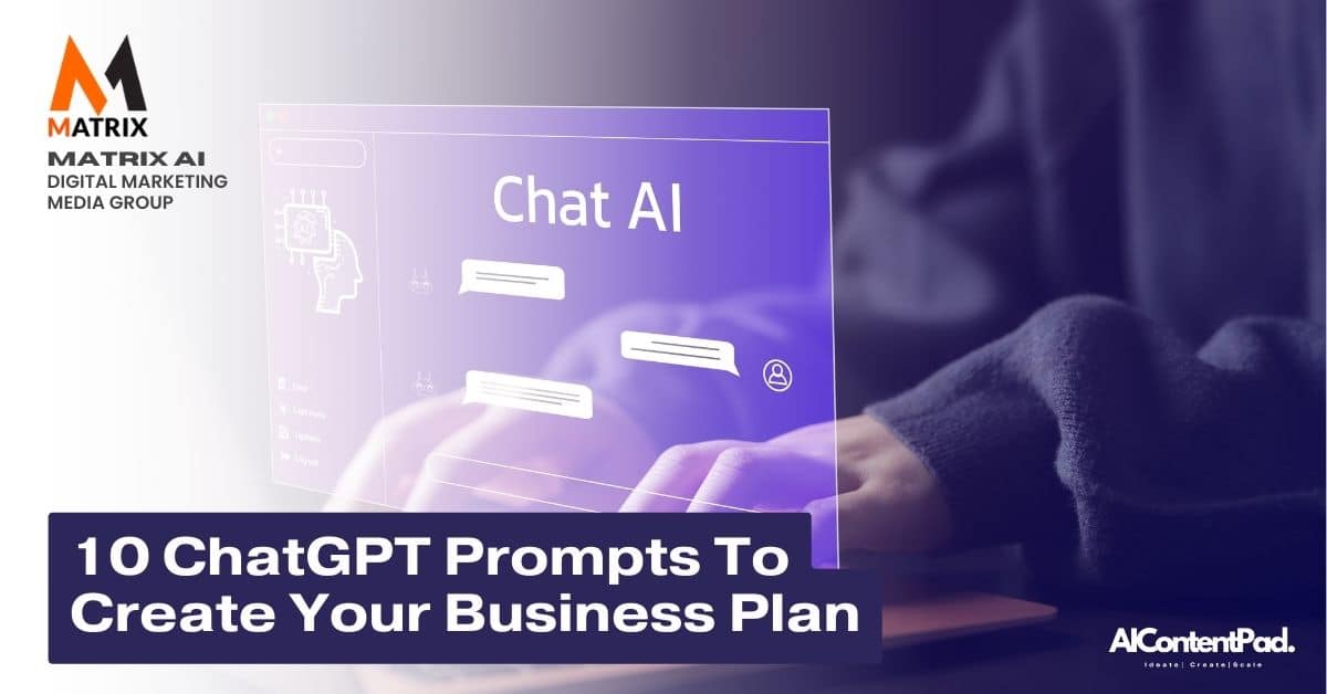 ChatGPT Prompts Business Plan