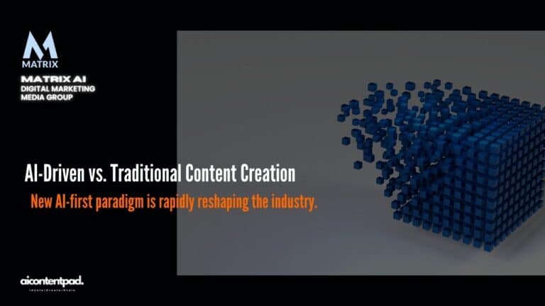 AI-Driven vs. Traditional Content Creation - Global AI Marketing Agency