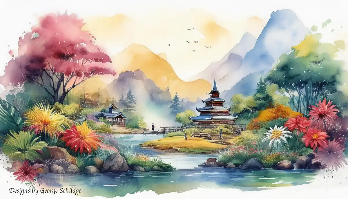 Visual Storytelling watercolors