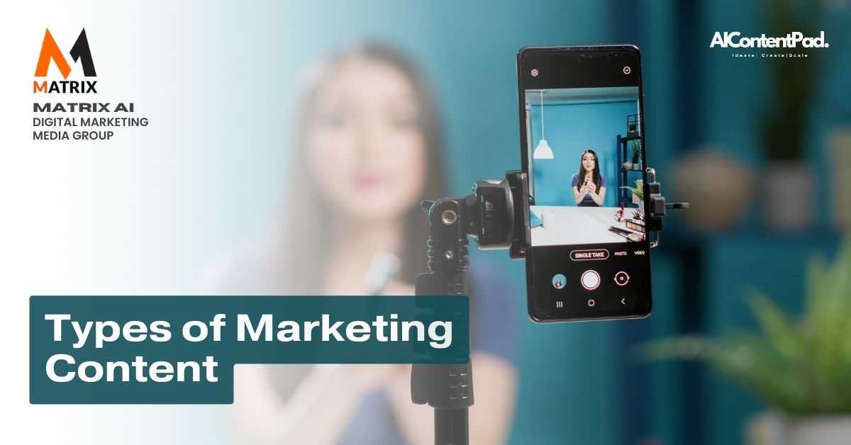 Types of Marketing Content