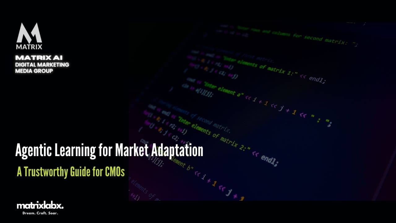 Agentic Learning Market Adaptation