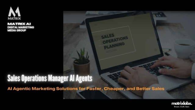 Sales Operations Manager AI Agents