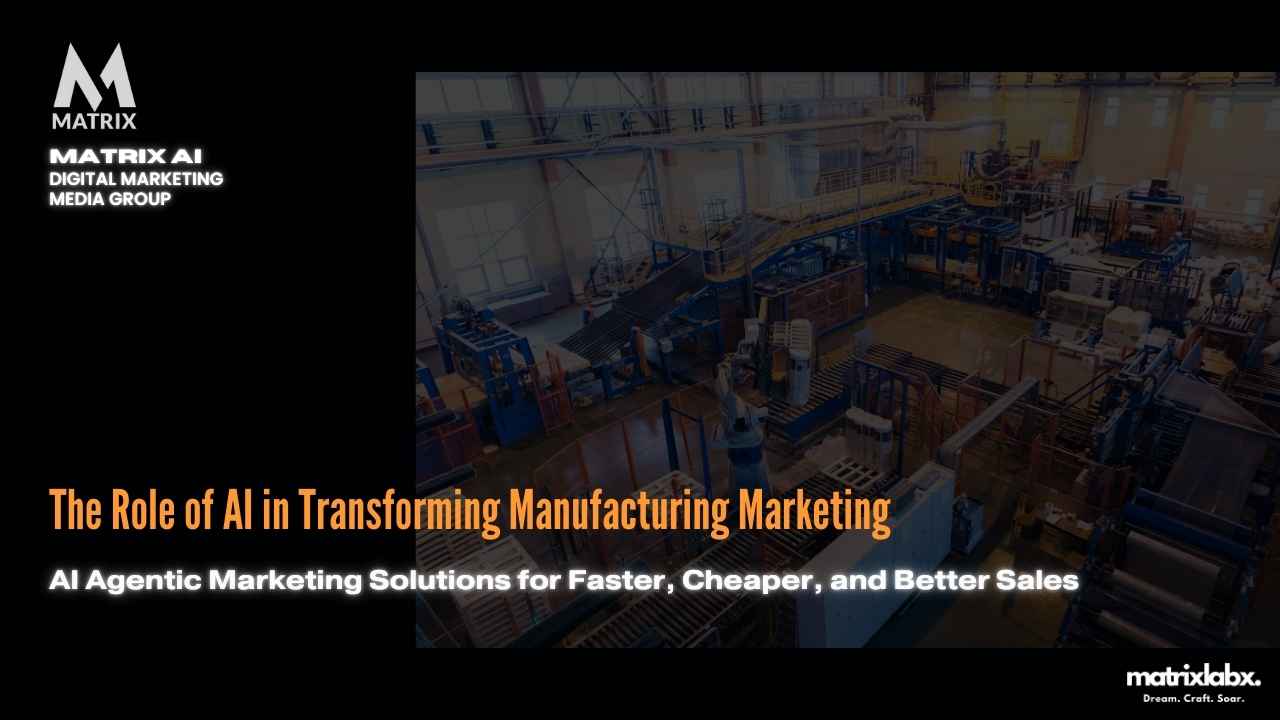 Role of AI in Transforming Manufacturing Marketing