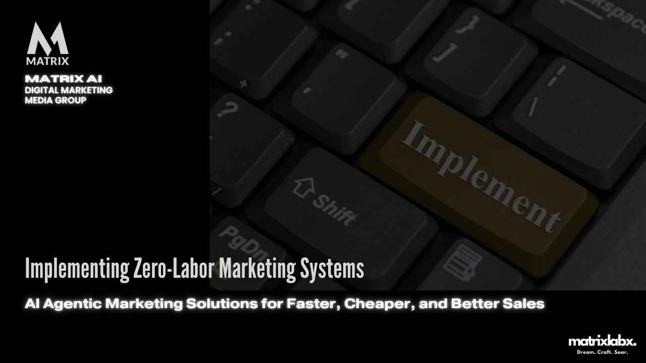 Implementing Zero-Labor Marketing Systems