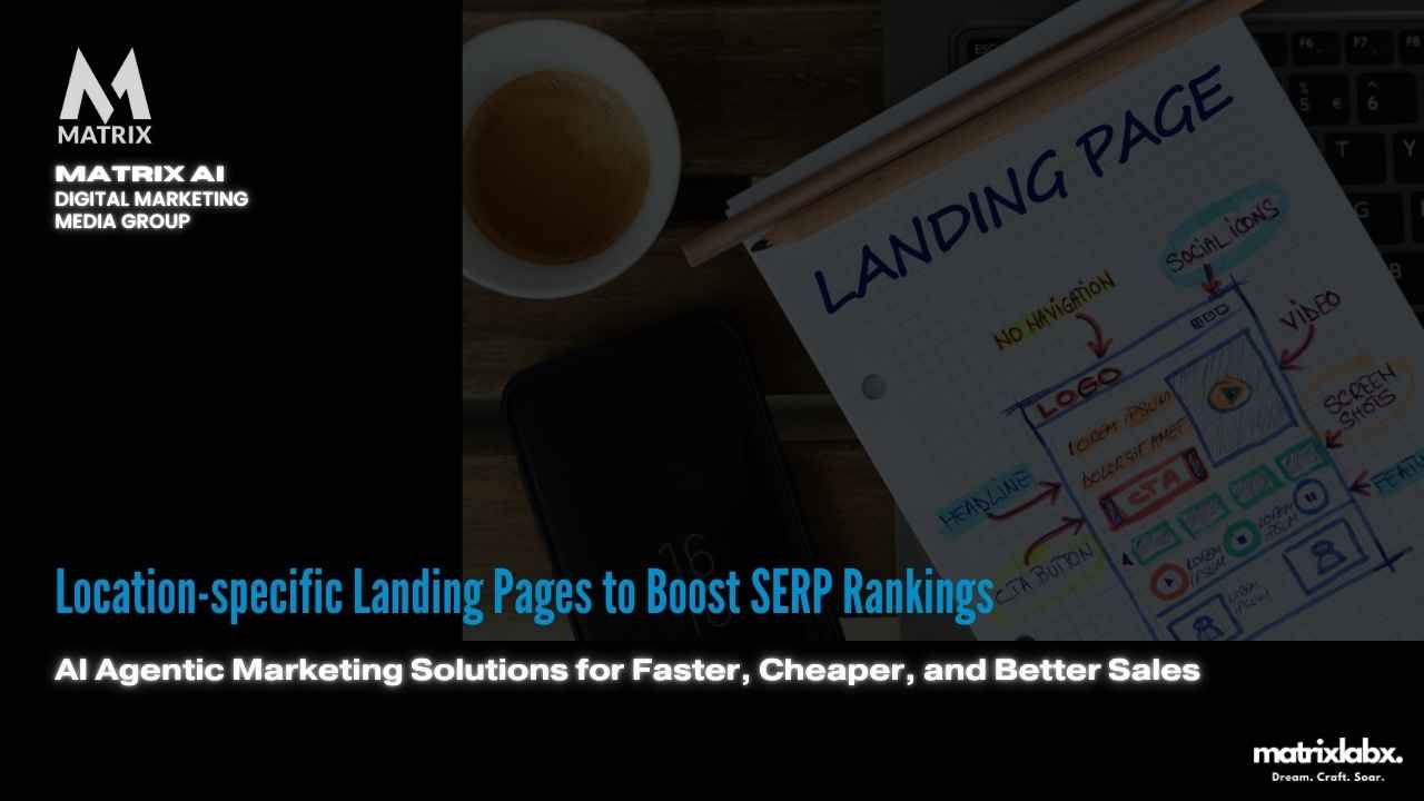 Location-specific Landing Pages SERP