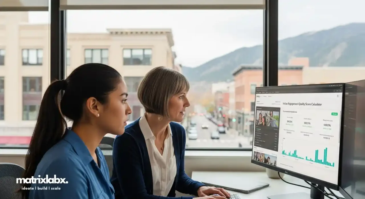 Video Engagement Quality Score Calculator marketing managers
