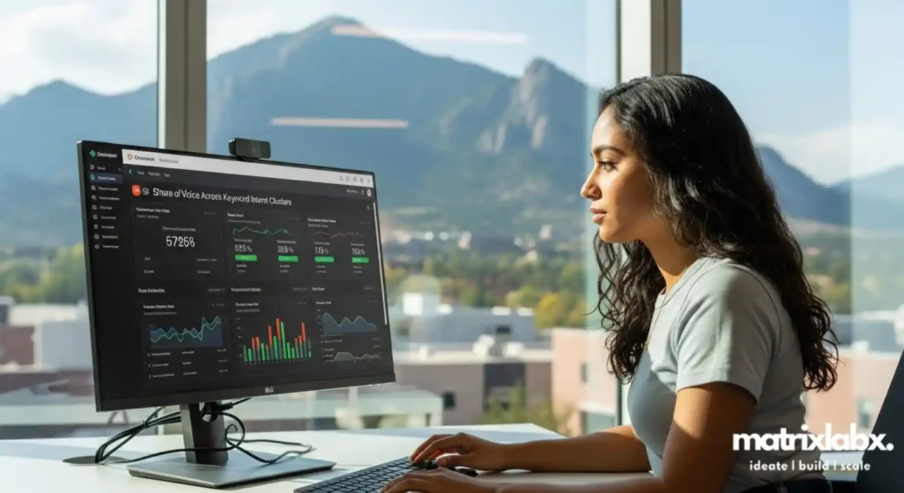 Measuring Share of Voice Keyword Intent Cluster