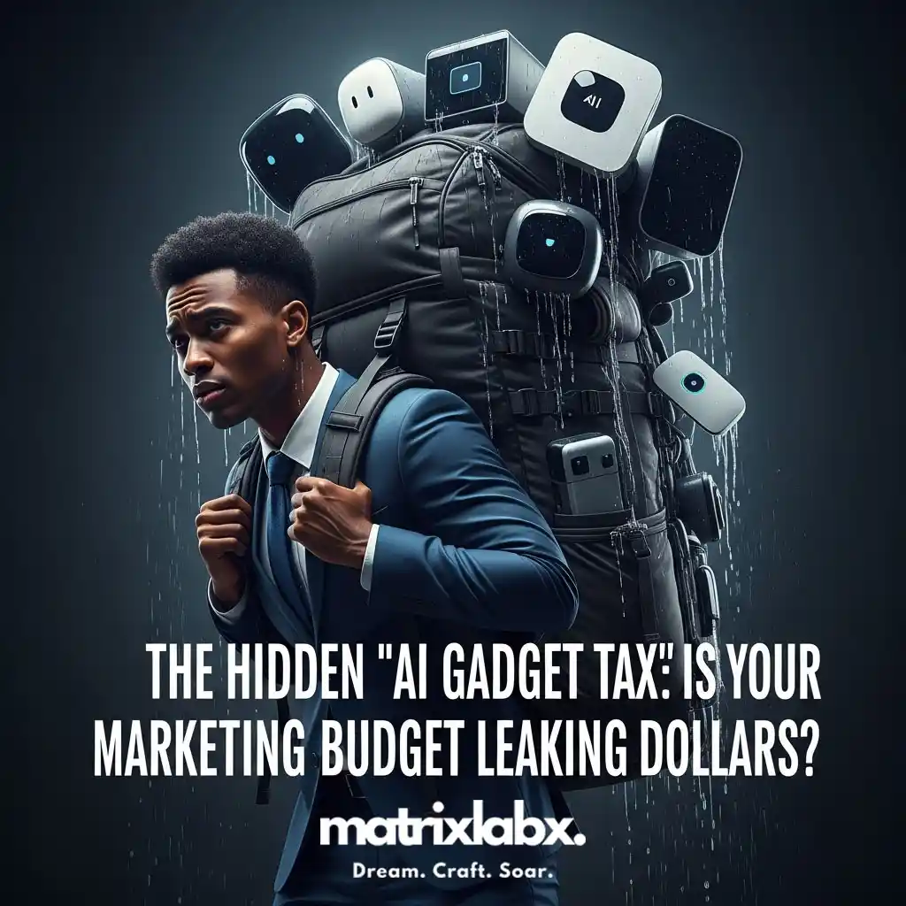ai gadet tax AI Gadget Tax leaking marketing dollars