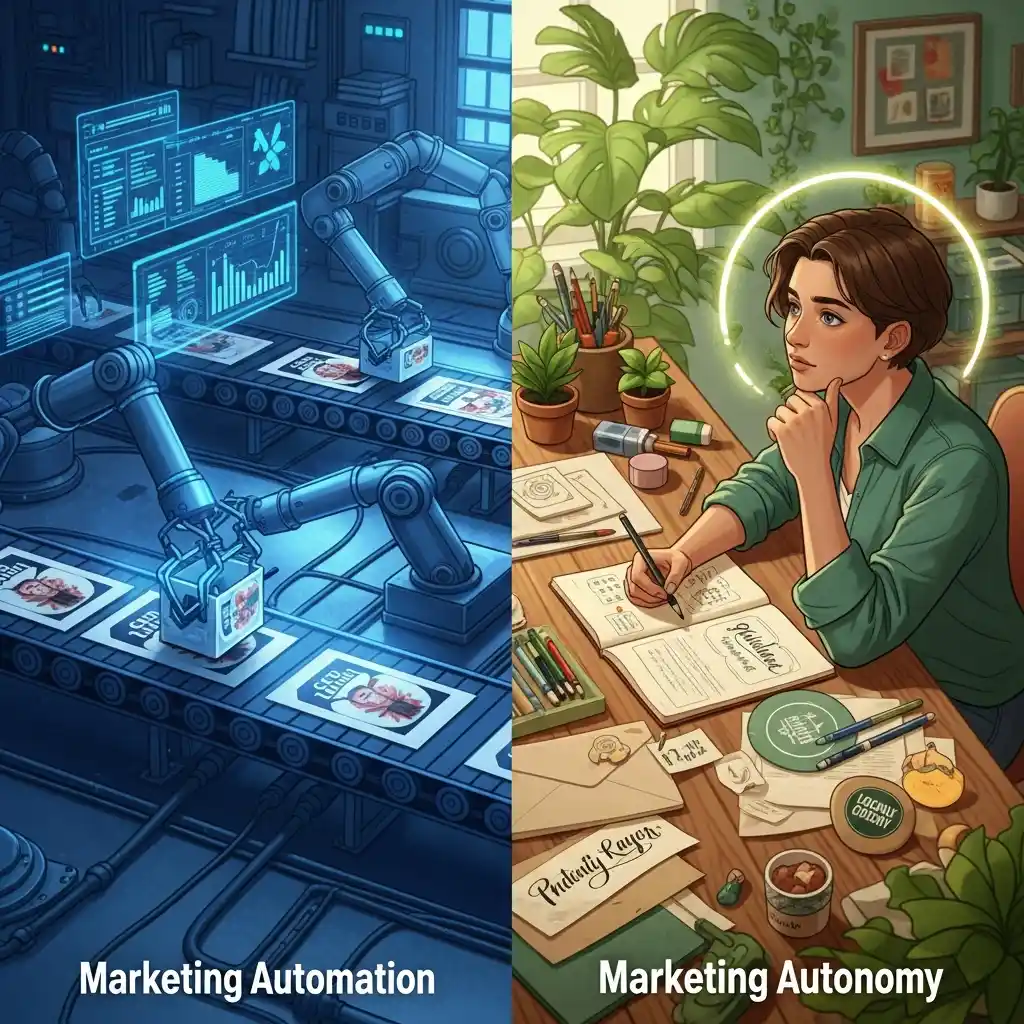 mere automation vs sear ai intelligence