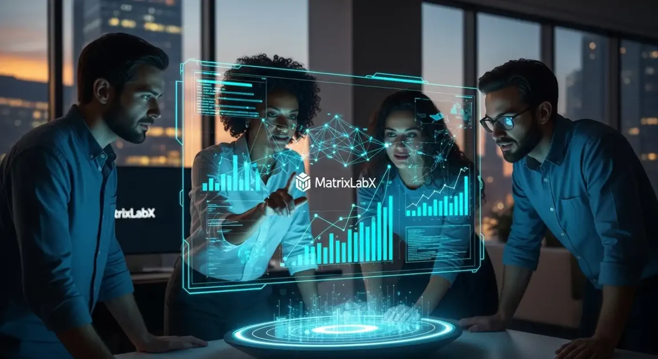 100M dollar ai company matrixlabx