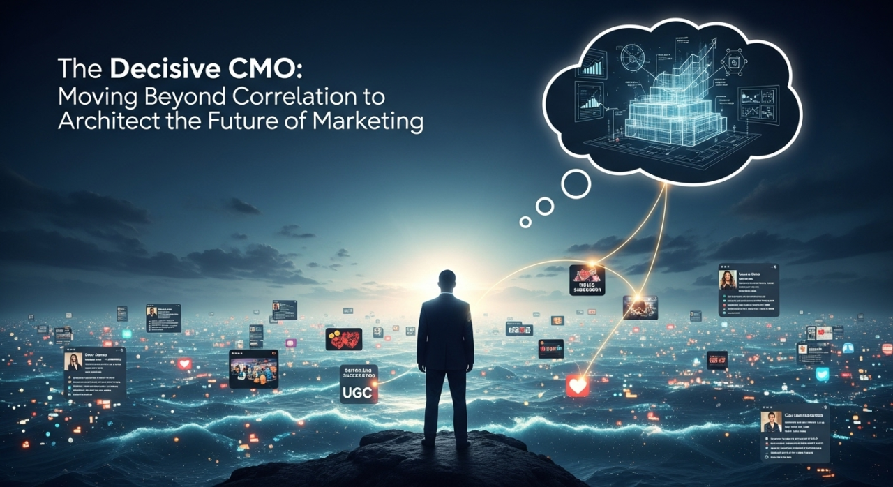 Decisive CMO Correlation Architect Future Marketing
