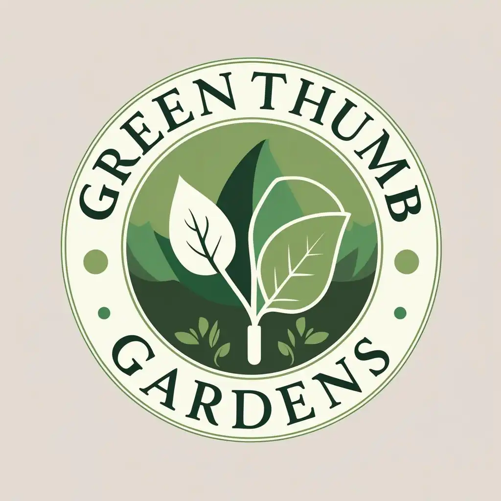 GreenThumb Gardens_logo GreenThumb Gardens, a landscaping business
