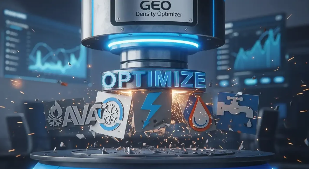 geo density optimizer hvac plumbing