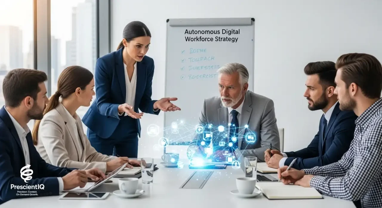 Autonomous digital workforce strategy