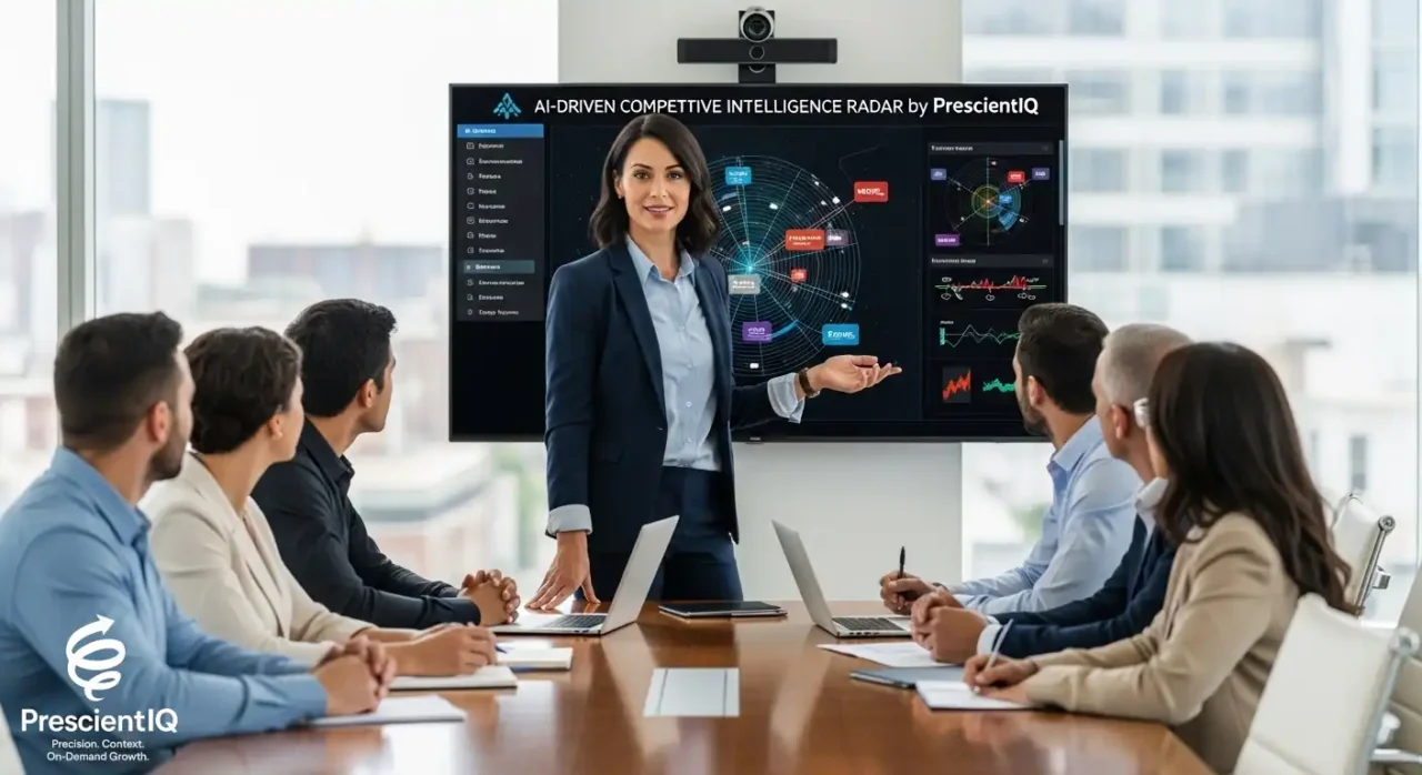 AI-Driven Competitive Intelligence Radar PrescientIQ